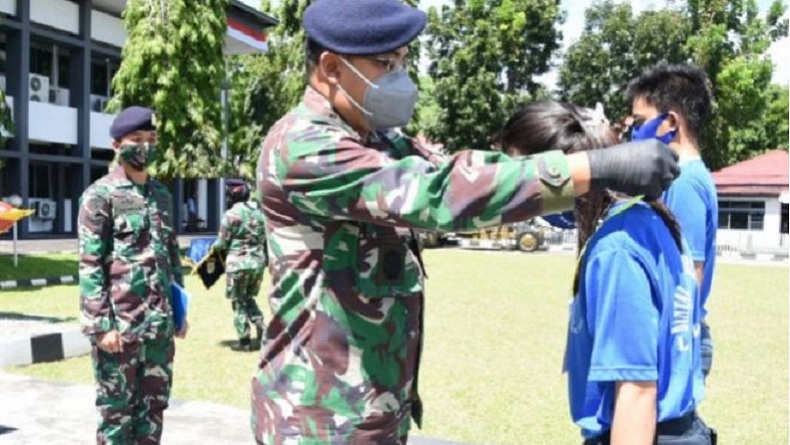 Sebanyak 24 Pelajar Mengikuti Kegiatan BJRB 2020 yang Digelar Pangkalan Utama TNI AL (Lantamal) VIII Manado