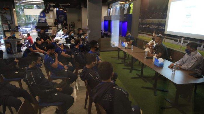 Sudah Sepakat, Pemain Persib Bandung Setuju Gaji Dipotong 50 Persen,  Kapan Kembali Berlatih ??