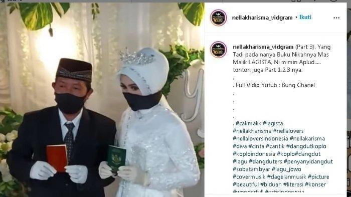 Beredar Video Pernikahan Cak Malik, Akhirnya Terbukti Penabuh Gendang Bukan Suami Nella Kharisma 