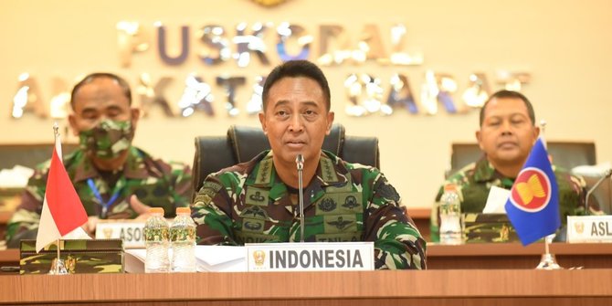 Kepala Staf TNI AD Jenderal Andika Perkasa Menyebutkan Sebanyak 86,8 Persen Pasien Covid-19 Secapa AD Sudah Dinyatakan Negatif Virus Corona