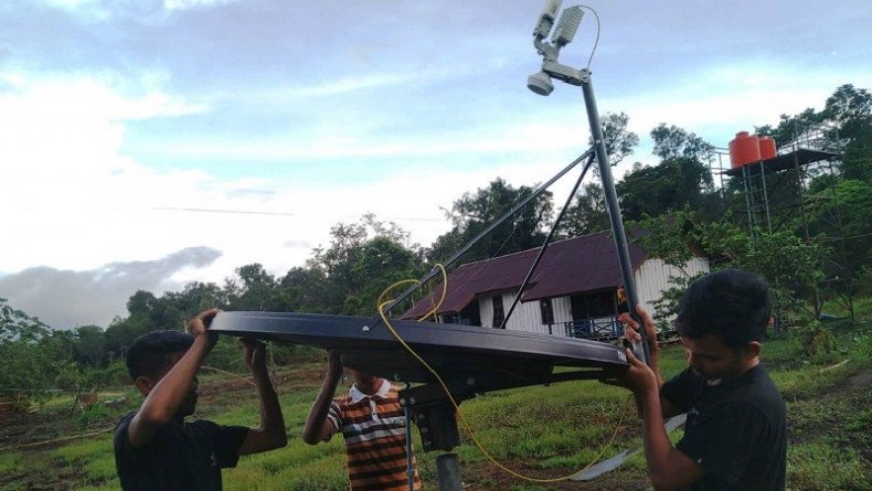 Dukung Program Belajar Melalui TV, Dinas Kominfo Jayapura Akan Memasang Saluran TV Kabel di Wilayah Pinggiran Danau Sentani