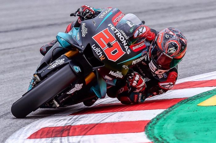 Gagal Menciptakan Hattrick Kemenagan, Pembalap Petronas Yamaha SRT (Fabio Quartararo) Tersiksa Menjalani MotoGP Republik Ceko
