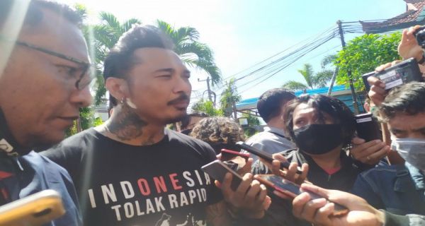 Pesan Jerinx Sebelum Ditahan di Rutan Polda Bali, Singgung Soal Rapid Test