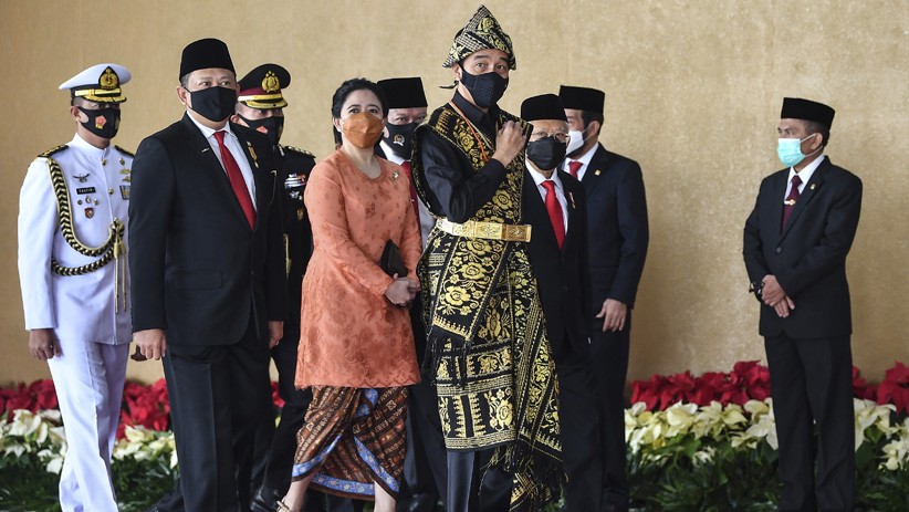 Presiden Jokowi Membawakan Pidato di Sidang Tahunan MPR, Pandemi Virus Corona Ibarat Komputer Perekonomian Semua Negara Hang