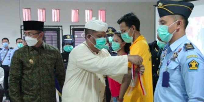 1.080 Warga Binaan Atau Narapidana dari UPT Pemasyarakatan Jajaran Kantor Wilayah Banten Siap Jadi Relawan Vaksin Covid-19