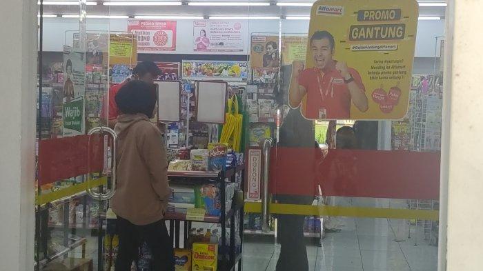 Minimarket di Jatipamor Majalengka Dibobol Maling, Duit dan Barang Hilang, di Dalam Berantakan