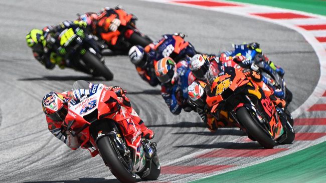 Link Live Streaming MotoGP Styria 2020, Valentino Rossi Start dari posisi ke-14