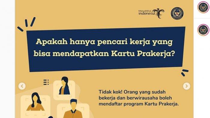 Jadwal Pencairan Insentif Kartu Prakerja Bagi yang Lolos Tes, Total Insentif Rp 750.000