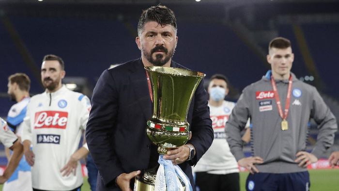 Napoli Dihadang Sejumlah Pertandingan Berat Secara Beruntun Pada Serie A 2020/2021, 'Kami memastikan siap' Ujar Gattuso