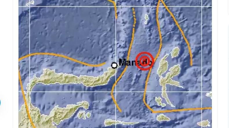 Gempa Bumi Bermagnitudo 5,9 Mengguncang Halmahera Barat Maluku Utara, akibat Aktivitas Subduksi Lempeng Laut Maluku