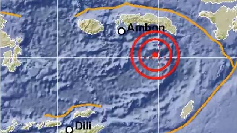 Gempa Bumi Bermagnitudo 6,2 Mengguncang Maluku Tengah, Gempa Tak Berpotensi Tsunami