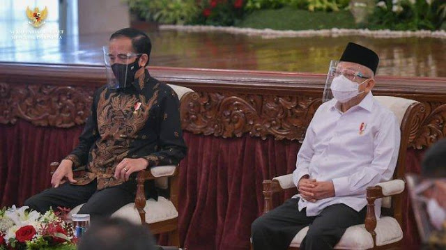 Lupa Sebut Nama Wapres saat Pidato, Jokowi Langsung Minta Maaf ke Maruf Amin