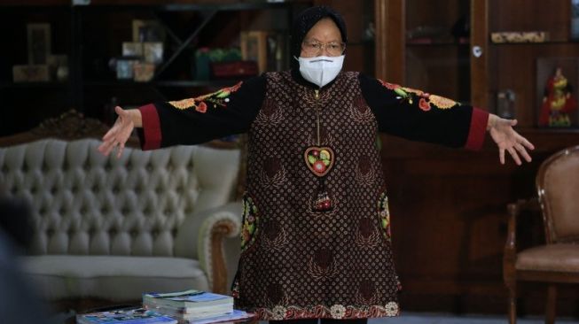 Masih Banyak Kasus Penularan Virus Corona di Kota Surabaya, Wali Kota Risma Bakal Terapkan Sanksi Denda Pelanggar Protokol Kesehatan