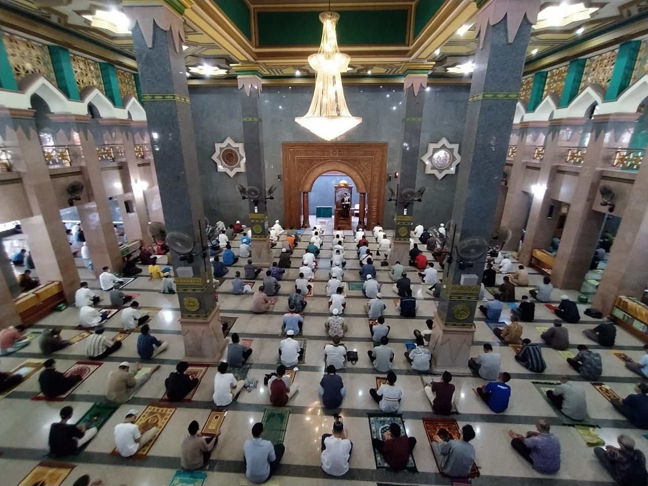 Pemprov DKI jakarta Memperketat PSBB, Masjid At Tin TMII Tak Gelar Salat Jumat