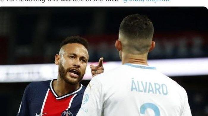 Tawuran di Laga Paris Saint Germain vs Marseille Ternyata Karena Neymar Dipanggil Monyet