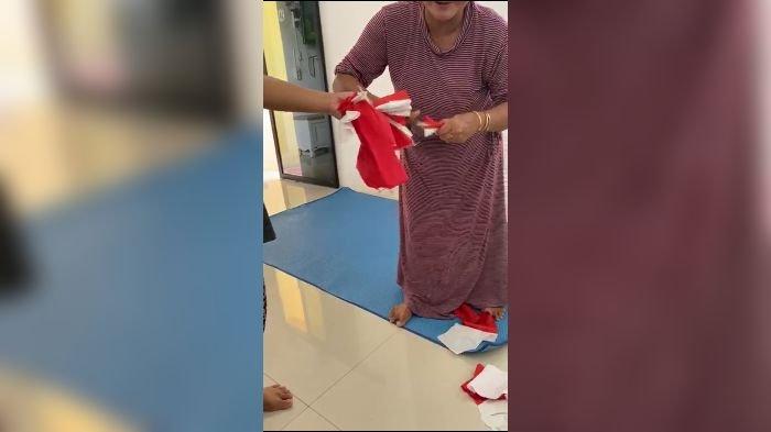 Kasus Menghebohkan Terjadi di Sumedang, Berikut Update Perempuan Gunting Bendera Merah Putih di Sumedang, Tiga Diamankan, Ini Alasan Gunting Bendera