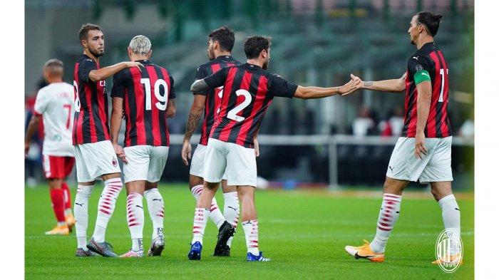 Prediksi Pertandingan Kualifikasi Kedua Liga Europa 2020/2021 Antara Shamrock Rovers Vs AC Milan, 'Ibrahimovic Telah Pulih Sepenuhnya'