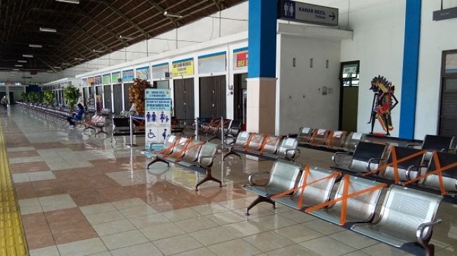 PSBB Kembali Diterapkan di Jakarta, Terminal Klaten Sepi Penumpang