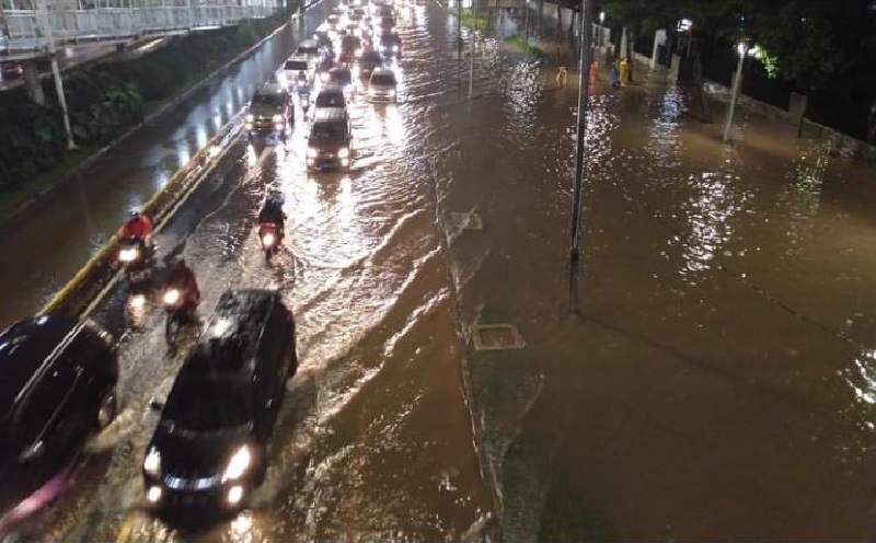Curah Hujan Tinggi, Lebih dari 20 RT di Jakarta Masih Tergenang Banjir