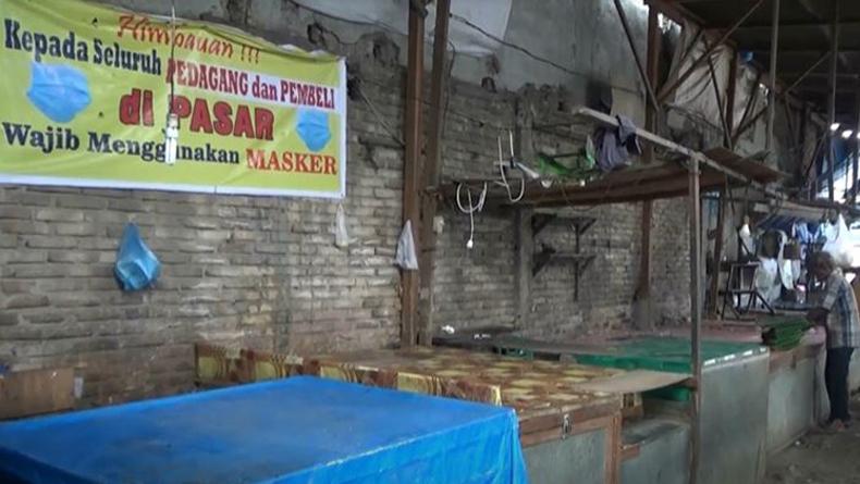 Pedagang Sayur Meninggal akibat Covid-19, Pasar Tradisional Melati yang Berada di Kelurahan Tanjung Selamat Kota Medan Ditutup Sementara Selama 14 Hari