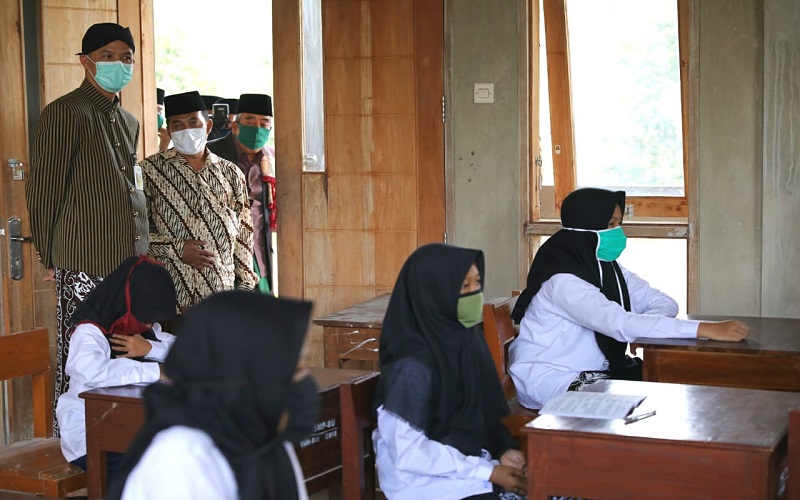 Pemprov Jawa Tengah Saat ini Tengah Mematangkan Hasil Evaluasi Sekolah Tatap Muka, 'Siswa Tidak Naik Angkot'