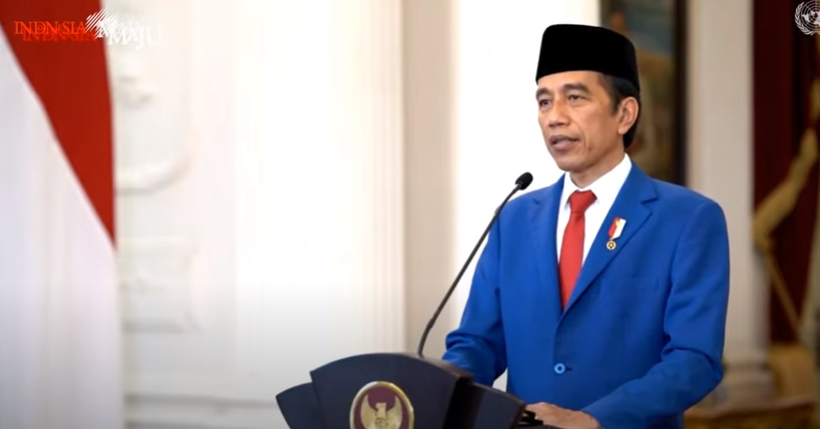 Presiden Jokowi Untuk Pertama Kalinya Berpidato Dalam Sidang Majelis Umum PBB Melalui Siaran Virtual, Minta Seluruh Negara Kerja Sama Menangani Covid-19