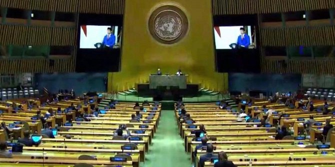 Sidang Majelis Umum PBB Secara Virtual, Presiden Jokowi Memberikan Dukungan Untuk Palestina