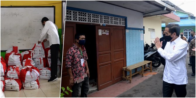 Presiden Jokowi Mengintruksikan Para Menteri Untuk Memastikan Program Bansos Diterima Masyarakat Desa Terdampak Pandemi Covid-19