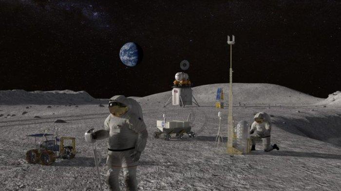 NASA Akan Mendaratkan Manusia di Bulan pada Tahun 2024, Minta Dana Rp 416 Miliar