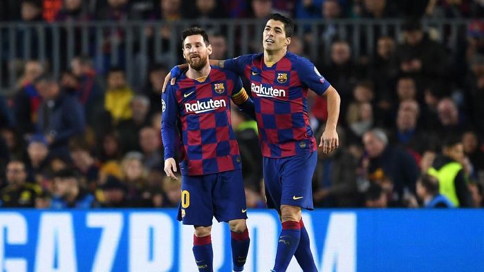 Luis Suarez Resmi Hengkang Ke Atletico Madrid, Begini Reaksi Lionel Messi
