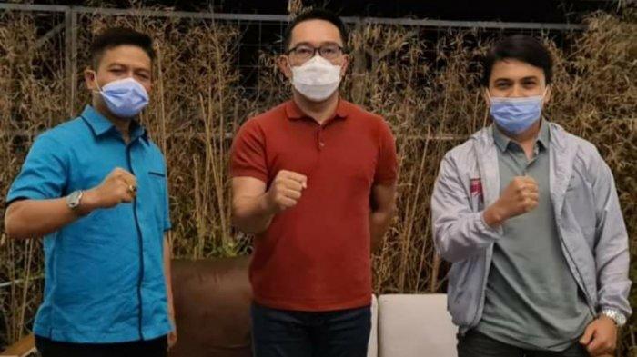 Dadang Supriatna dan Sahrul Gunawan Mendapat Restu dari Ridwan Kamil Dalam Pilkada 2020