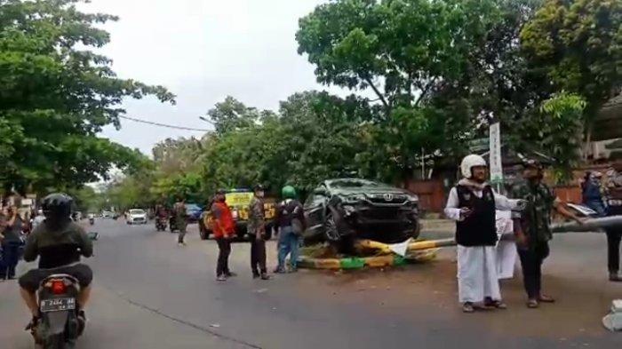 Kecelakaan Tunggal Terjadi di Kecamatan Arcamanik Bandung, Jadi Guyonan di Medsos 'Setnov Jilid 2'