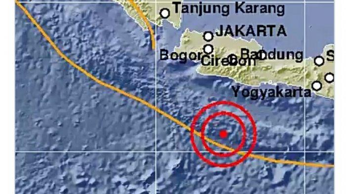 Tsunami 20 Meter Ancam Selatan Jawa, Gempa Terbaru 4 Kali Terjadi, Gempa Besar Sudah 8 Kali Tercatat