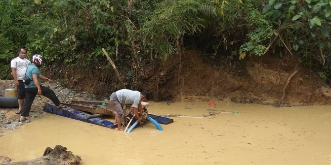 Melakukan Penggalian Penambangan Emas Tanpa Izin, Seorang Pelajar Warga Desa Sungai Alah Kuantan Sangingi Tewas Tertimbun Tanah