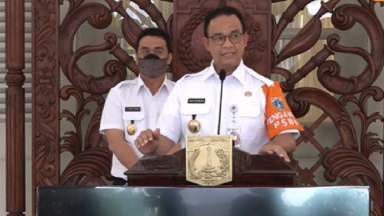 Gubernur DKI Jakarta Memimpin Apel di Polda Metro Jaya, Sampaikan 3 Kunci Antisipasi Banjir di Musim Hujan