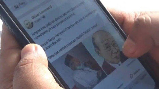 Pengunggah Kolase Ma'ruf-'Kakek Sugiono' Ternyata Ketua MUI di Tanjungbalai