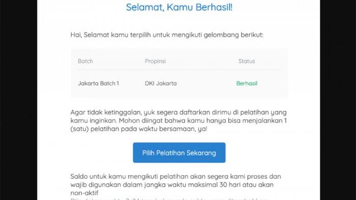 Sudah Dapat Pengumuman Kartu Prakerja Gelombang 10 Cek Juga 7 Tahapan Yang Dilalui Jika Lolos Teras Jabar