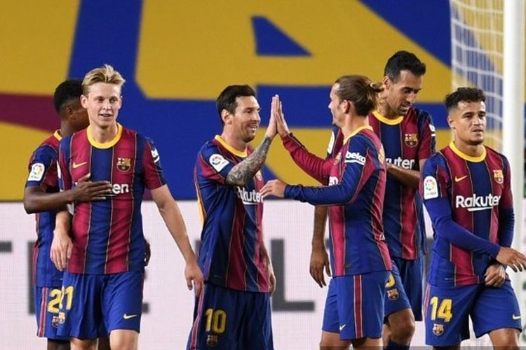 Barcelona Ditahan Sevilla 1-1 Dalam Lanjutan La liga di Camp Nou, Sergino Dest Lakukan Debut 