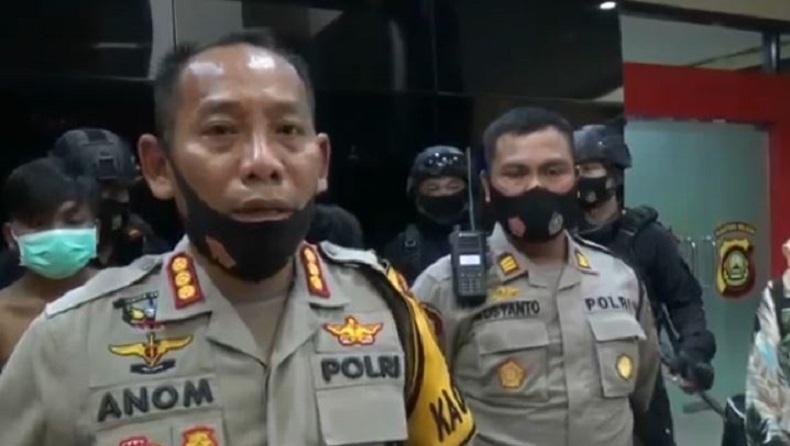 Polisi Menetapkan 13 Orang Sebagai Tersangka Aksi Unjuk Rasa Massa Penolakan Omnibus Law di Palembang, Terbukti Melanggar Hukum