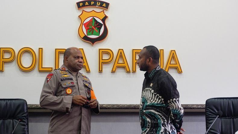 Bahas Soal Kasus Penembakan di Kabupaten Intan Jaya, Anggota DPR Datangi Polda Papua