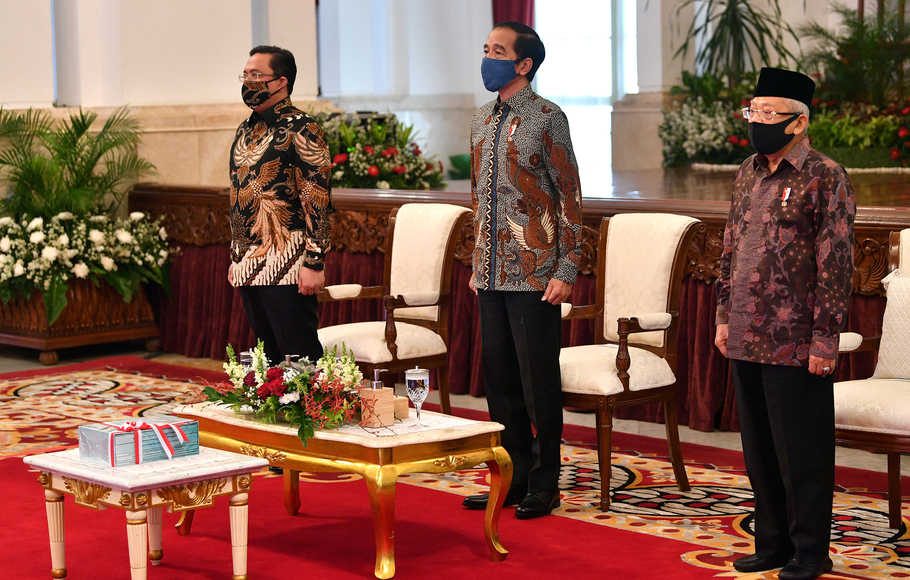 Tahun Pertama Pemerintahan Presiden Jokowi dan Wapres Ma'Ruf Amin, Anggaran Negara Dirombak Besar-besaran karena Covid-19