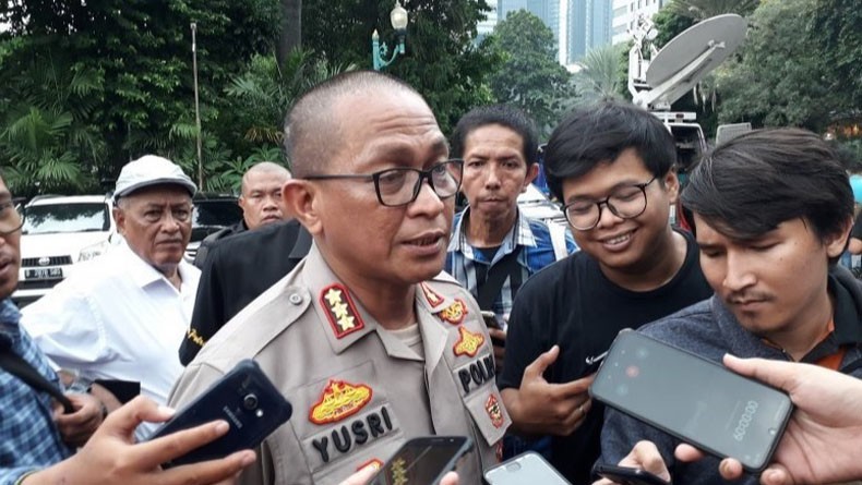 Polisi Menggelar Razia di Wilayah Perbatasan Jakarta, Mencegah Demomstran