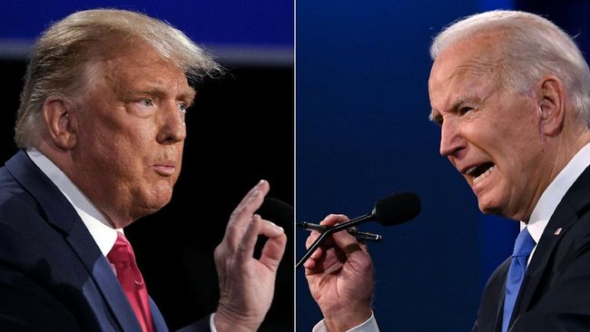 Poin Penting Debat Terakhir Capres AS Trump dan Joe Biden