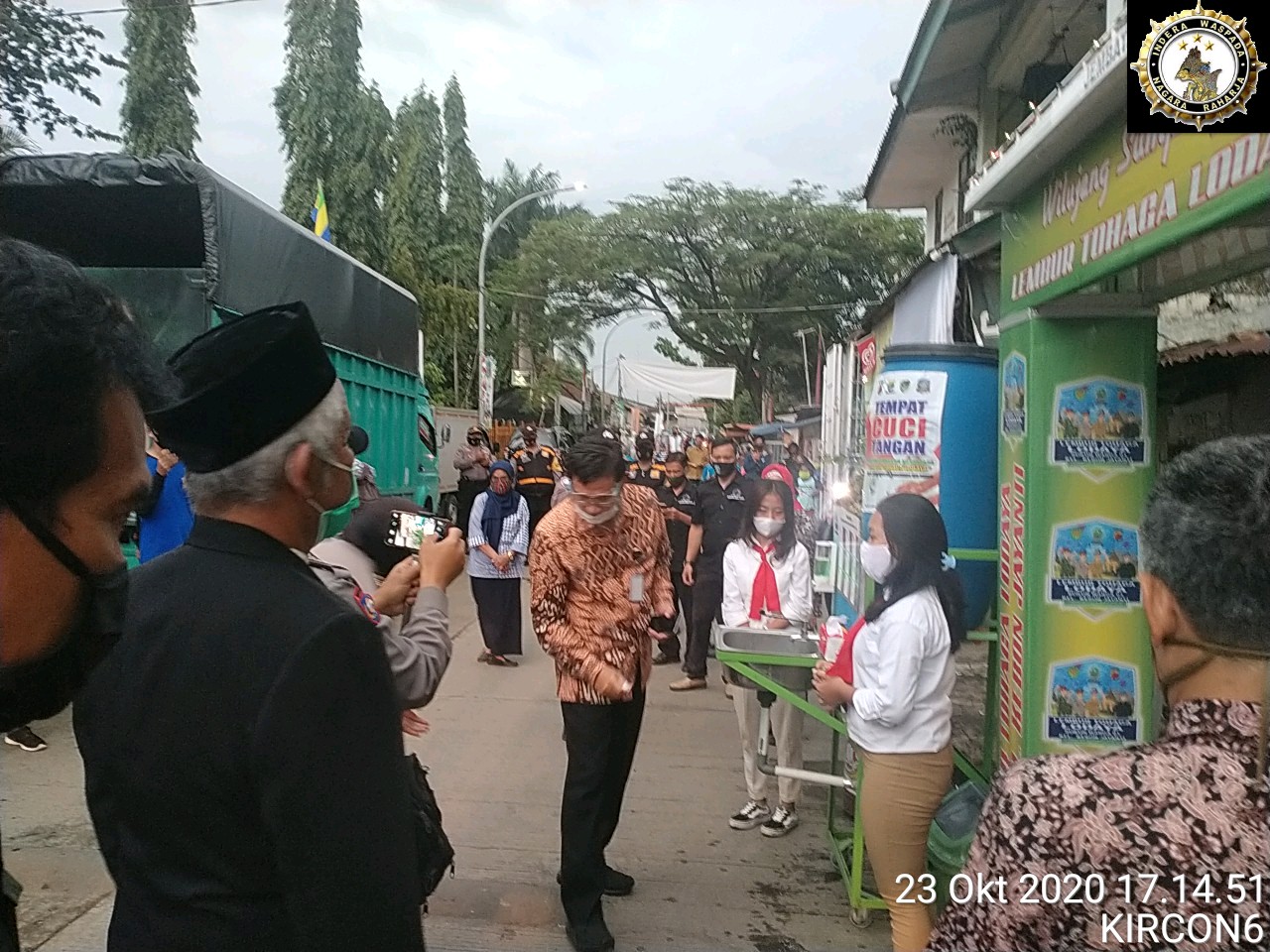 Giat Supervisi oleh Tim Staf Presiden RI ke Kampung Tangguh Nusantara 