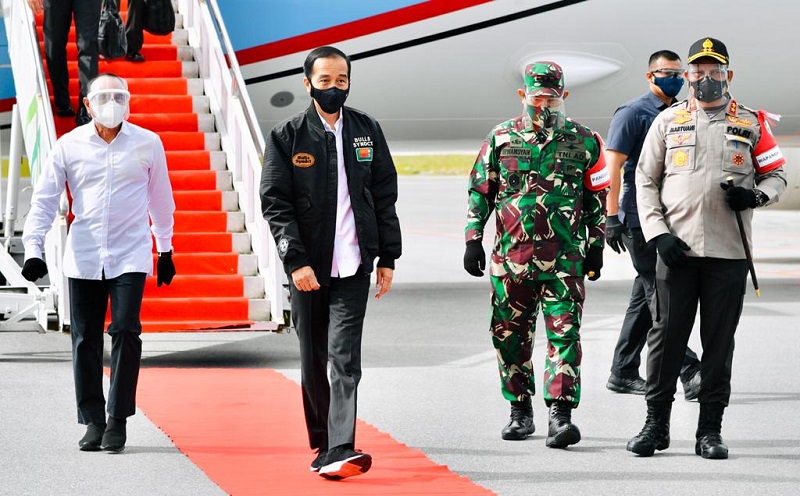 Presiden Jokowi Melaksanakan Kunker Ke Sumut Hari ini, Tinjau Lumbung Pangan Baru dan Serahkan Sertifikat Tanah
