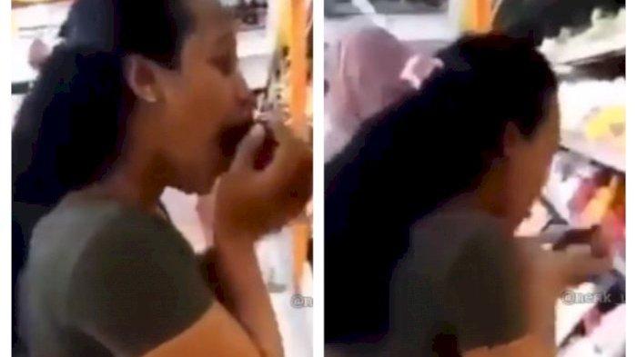 Viral Video Remaja Makan Buah di Supermarket Lalu Diletakan Lagi, Ngaku Tak Sengaja dan Jelaskan Ini    