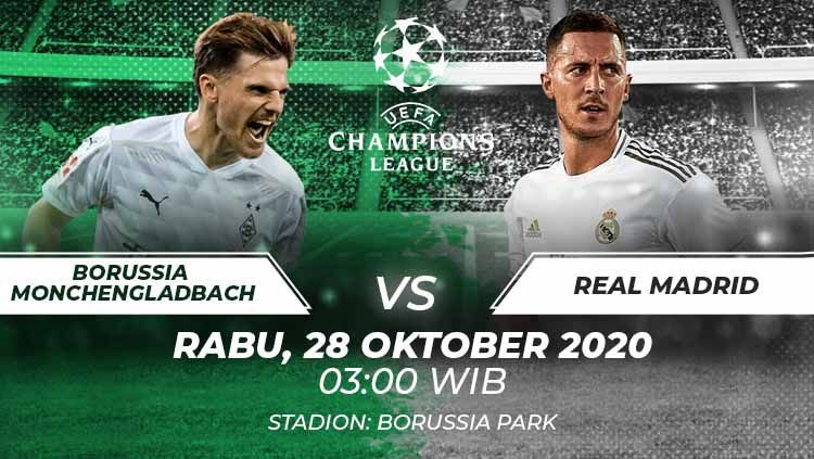 Link Live Streaming Borussia Monchengladbach vs Real Madrid, Live di SCTV