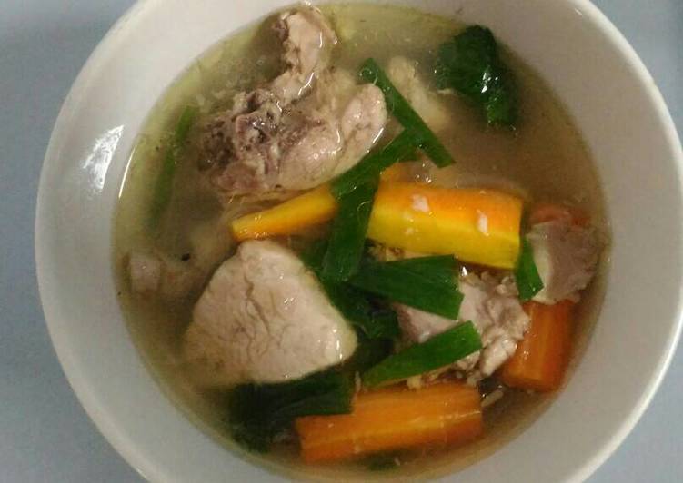 Berikut Resep Sup Ayam Kampung Kuah Bening, Berkhasiat Untuk Meredakan Masuk Angin