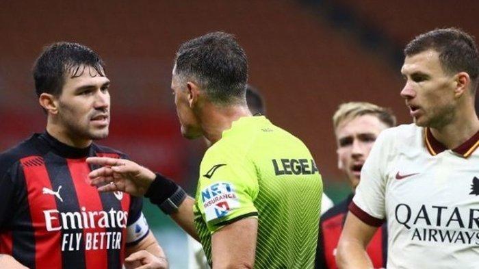 Wasit Laga AC Milan Vs AS Roma Kena 'Kartu Merah', Dilarang Pimpin Pertandingan Sebulan    