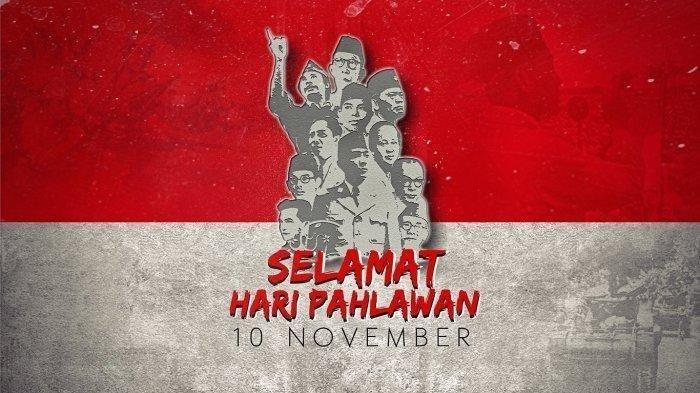 Link Download Logo Hari Pahlawan 10 November, Tema Peringatan Tahun Ini: Pahlawanku Sepanjang Masa
